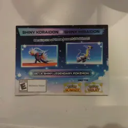 Pokemon Scarlet and Violet: Gamestop Shiny Miraidon OR Koraidon Code - Image 1