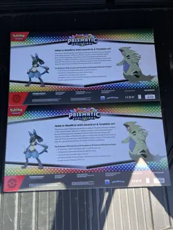 Pokemon Lucario Ex & Tyranitar Ex Premium Collection - FACTORY SEALED (QTY 2) - Image 2