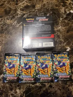 Pokemon TCG: Crown Zenith Booster Packs Factory Sealed - Image 3