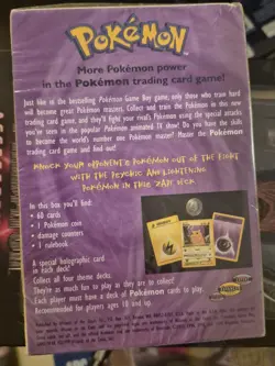 FACTORY SEALED 1999 Pokemon Zap Base Set Theme Deck (ShadowlessU) Nice Box 742818060189 - Image 3