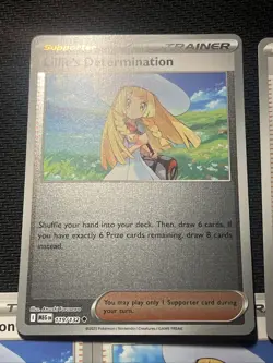 Pokemon TCG Lillie's Determination 119/132 Trainer NM (1x Reverse Holo, 2x Non) - Image 3