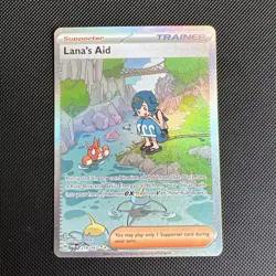 Pokemon TCG Lana's Aid 219/167 Scarlet & Violet - Twilight Masquerade SIR M/NM - Image 1