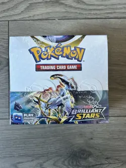 Pokemon TCG Brilliant Stars Booster Box 36 Packs, Sealed - Image 1