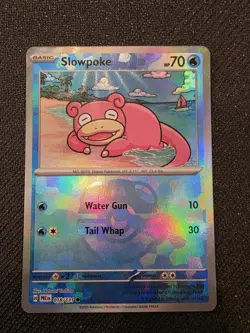 Pokemon TCG Slowpoke (Master Ball Pattern) 018/131 Prismatic Evolutions *NM* - Image 1