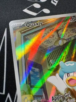 Quaxly 206/193 Pokemon TCG S&V Paldea Evolved Illustration Rare English - Image 3