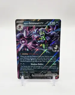 Marnie's Grimmsnarl EX Double Rare Holo Pokemon TCG Destined Rivals 136/182 - Image 1