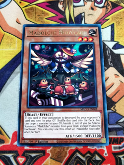 Madolche Hootcake mago-en068 1st Edition (NM+) Gold Rare Yu-Gi-Oh! - Image 1