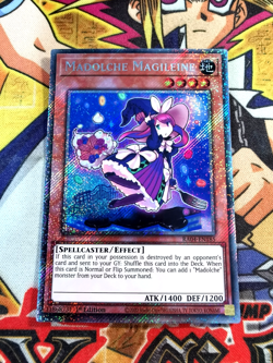 Madolche Magileine ra04-en185 (NEW) Platinum-Secret Yu-Gi-Oh - Image 1