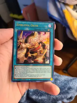 Yugioh Emblema Oath VASM-EM021 1st Ultra Rare - Image 1