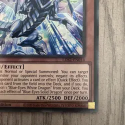 Yu-Gi-Oh! Blue-Eyes Solid Dragon LDS2-EN014 Ultra Rare 1st Edition NM - Image 4