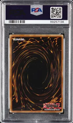 2007 YU-GI-OH! STON-STRIKE OF NEOS #EN048 SKYSCRAPER 2-HERO CITY PSA 9 - Image 2
