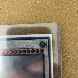 Yugioh Crystal Clear Wing Synchro Dragon LED8-EN005 Ghost Rare 1st Edition NM - Image 3