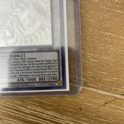 Yugioh Crystal Clear Wing Synchro Dragon LED8-EN005 Ghost Rare 1st Edition NM - Image 4