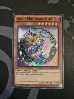 Dark Magician Girl YGLD-ENB03 Yugi's Legendary Decks 1st Edition NM - Image 1