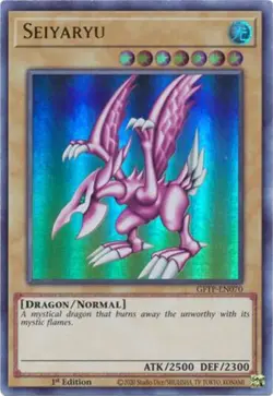 Yu-Gi-Oh Card - GFTP-EN070 - SEIYARYU (ultra rare holo) - NM/Mint - Image 1