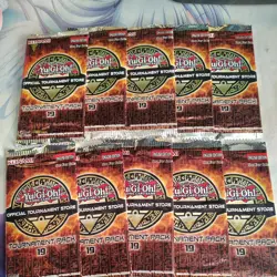 Yu-Gi-Oh! Lot of 10 OTS 19 Tournament Packs English Factory Sealed - Image 1