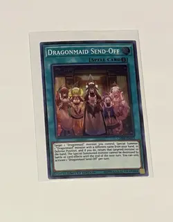 Yu-Gi-Oh! Dragonmaid Send-Off #CHIM-ENSE3 Super Rare Limited Ed (NM) + Bonus - Image 1