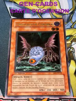 CARTE Yu Gi Oh UNIFICATEUR CEREBRAL FET-FR034 ULTIMATE 1ere edition EXC - Image 1