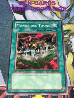 CARTE Yu Gi Oh MONDE DES TOONS DDP-F024 1ere edition EXCELLENT - Image 1