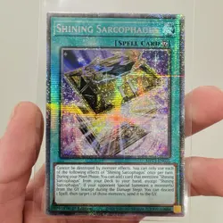 Yu-Gi-Oh! TCG X1 Shining Sarcophagus 1st Edition Starlight Rare NM - Image 1