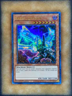 Yugioh Barrel Dragon HAC1-EN006 Duel Terminal Ultra Rare 1st Ed NM - Image 1