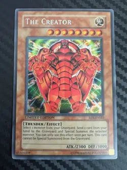 Yugioh The Creator EEN-ENSE2 Secret Rare Limited Edition VLP - Image 1