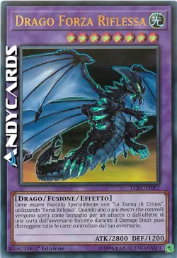 DRAGO FORZA RIFLESSA (Mirror Force Dragon) • Ultra R • LCKC IT062 • 1Ed • Yugioh - Image 1