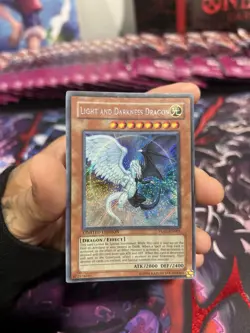 Yu-Gi-Oh! Light and Darkness Dragon Secret Rare Card YG01-EN001 NM - Image 1