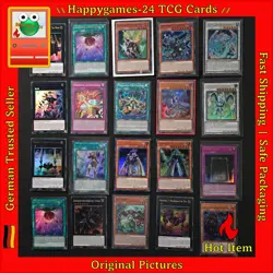 20x Yugioh! - Karten Sammlung gemischt div. Cards YGO /AH - Image 1
