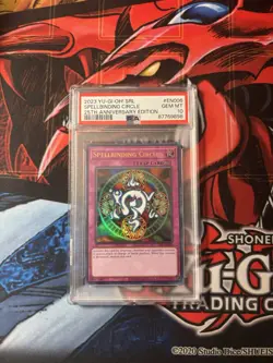 Yu-Gi-Oh PSA 10 Spellbinding Circle SRL-EN006 25th Anniversary Magic Spell Ruler - Image 4