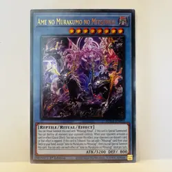 1st Edition AME NO MURAKUMO NO MITSURUGI YuGiOh Ultra Rare SUDA-EN092 - Image 1