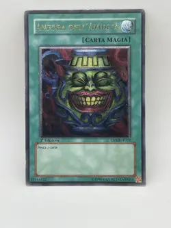 Yugioh Pot Of Greed Ultimate Rare 1st Edition ITALIAN DPKB-EN029 IT029 Mod Play - Image 2
