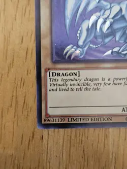NM/M Blue-Eyes White Dragon CT13-EN008 1996 Mega-Tins Limited Ed. Ultra Rare - Image 5