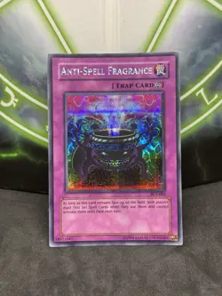 Yugioh Anti-Spell Fragrance PCY-002 Prismatic Secret Rare LP - Image 1