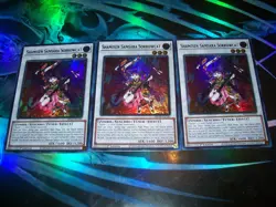 3x Shamisen Samsara Sorrowcat 1st Edition Ultra Rare MP23-EN189 Yu-Gi-Oh! - Image 1