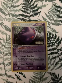 Pokemon Gengar TCG Card 5/92 EX Legend Maker Holo Rare Stamped NM - Image 1