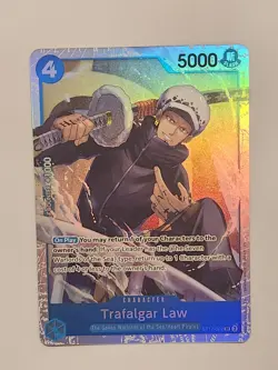 Trafalgar Law (ST17-002) SR ONE PIECE Tcg Card Game NM Blue - Image 1