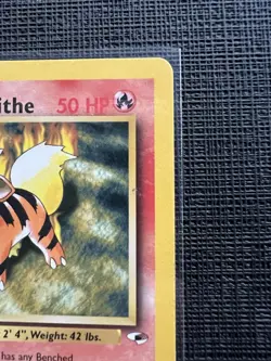 Pokemon TCG Blaine's Growlithe Gym Heroes 35/132, Unlimited Uncommon Card MP - Image 3