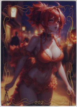 ❤SPICY HALLOWEEN GIRL - Goddess Story ANIME WAIFU Card - PEACH BLOSSOM BEAM 002 - Image 1