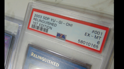 ✨✨Yu-Gi-Oh 2003 Relinquished PSA ✨✨1st Edition ✨✨Pegasus Ultra Rare + MORE CARD - Image 2