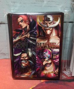 One Piece Card Game Sleeves Old Four Emperors & Devil Fruit 70pcs Each New JP - Image 2