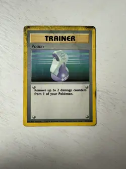 Pokemon Potion Base Set Trainer Card 94/102 Common - Image 1