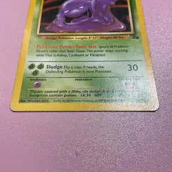 Muk 28/62 Non-Holo Rare Pokemon Card Unlimited Edition Fossil Set 1999 WOTC-LP - Image 2