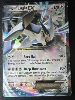 Lugia EX 68/98 XY - Ancient Origins Holo 2015 Pokemon Card VLP - Image 1