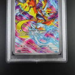 PSA 10 Zeraora 151/142 Pokemon Stellar Crown IR Full Art Holo Card - Image 3