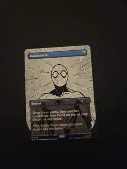 MTG Brainstorm (7016) *Non-Foil* Inked Secret Lair: Spider-Man Chase Card NM - Image 1