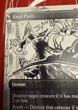 MTG Spider-Man FATAL PUSH 7017 SECRET LAIR DROP NONFOIL RARE Hit Magiccon 2025 - Image 3