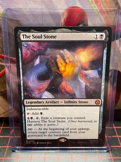 Magic the Gathering MTG The Soul Stone Marvel's Spider-Man Regular Mythic 66 - Image 1