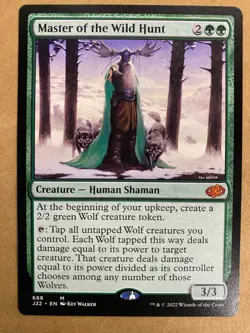 MTG 1x Master of the Wild Hunt # 688 Jumpstart 2022 Magic the Gathering x1 NM - Image 1