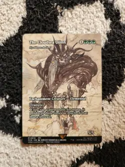 Mtg The Cloudsea Djinn Showcase Regular - Image 1